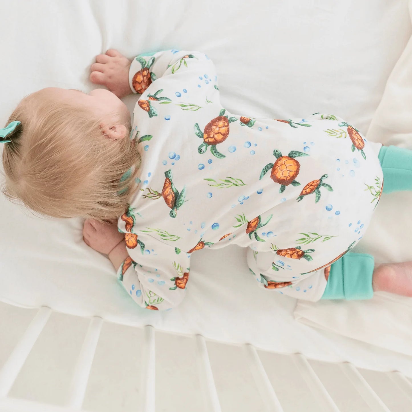 Tropical Turtles Sleepsuit