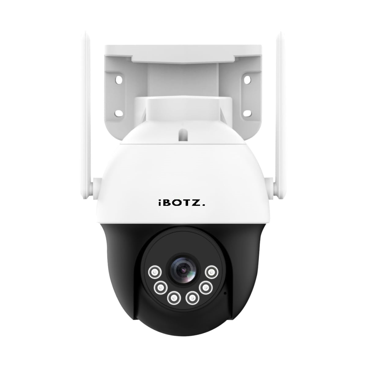 Ibotz 3Mp HD 4G SIM Based Pan Tilt CCTV Camera, Outdoor Indoor Security Camera, Water Proof, 2 Way Talk, Cloud Storage, Motion Detect, Supports SD Card Up to 256 GB, Color Night Vision, Alexa