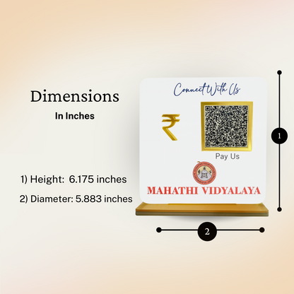 1 QR Smart Payment Standee