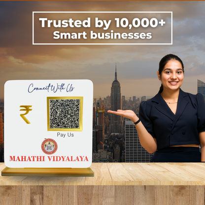 1 QR Smart Payment Standee