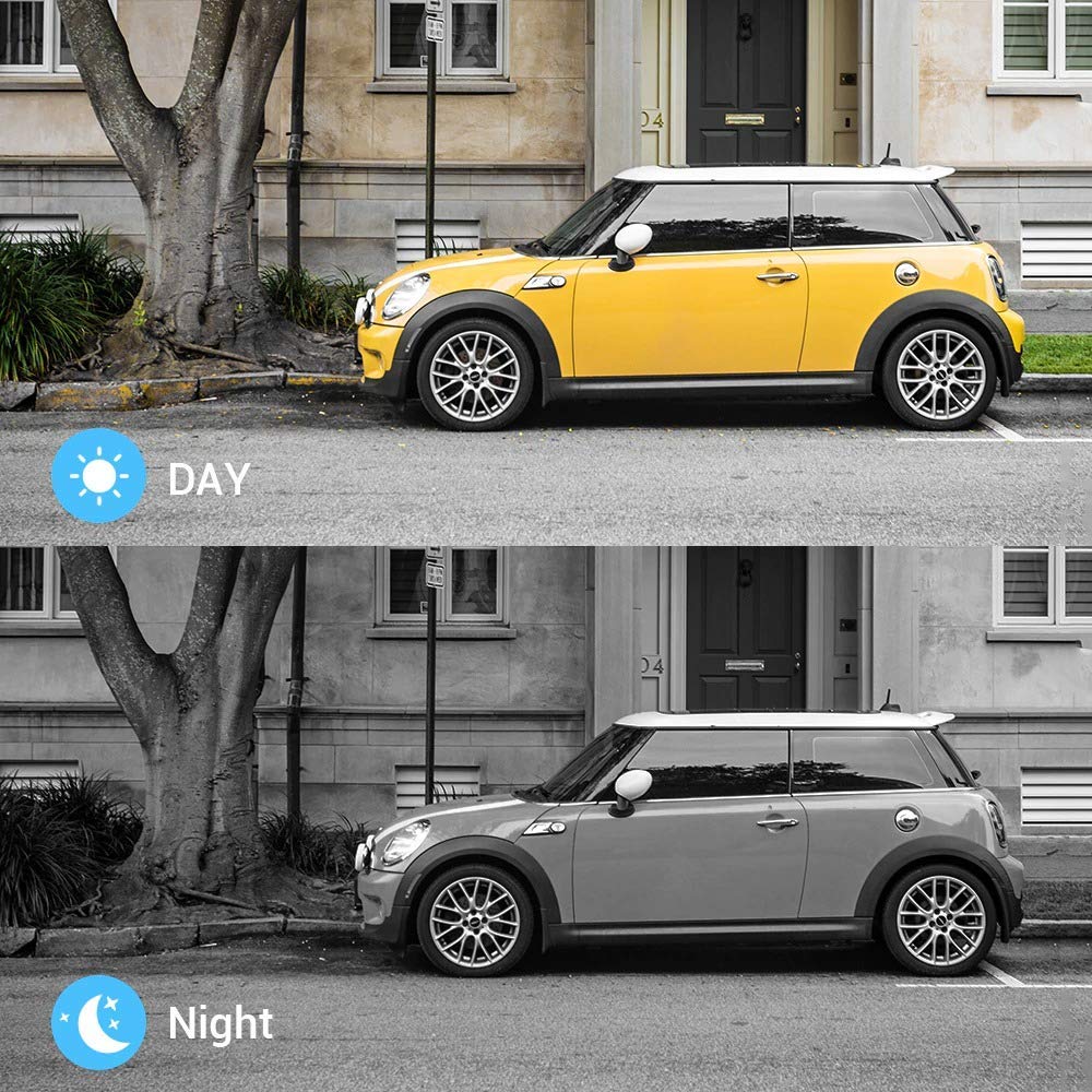 IBotz RuggedXR V380 Pro Wireless Outdoor Bullet CCTV Camera | Weatherproof WiFi Camera | Full Hd 1080p | Motion Detections | Supports 64GB SD Card